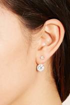 Forever21 Cubic Zirconia Ear Jackets