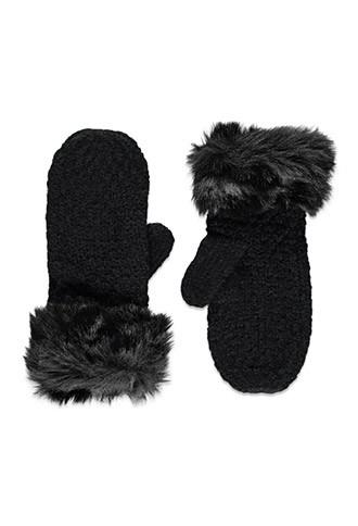 Forever21 Faux Fur Mittens