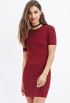 Forever21 Cutout-back Ribbed Dress