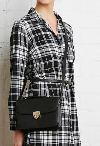 Forever21 Faux Leather Mini Satchel