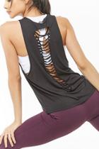 Forever21 Active Ladder Cutout Tank Top