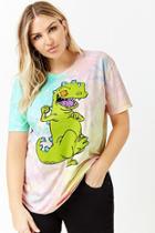 Forever21 Plus Size Mineral Wash Raptar Graphic Tee