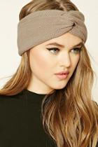 Forever21 Taupe Knotted Headwrap