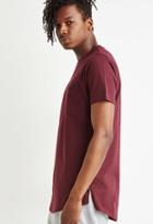 21 Men Side-slit Longline Tee