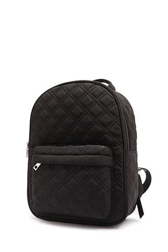Forever21 Quilted Woven Backpack