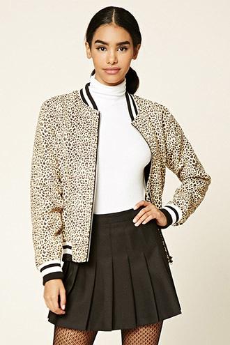 Forever21 Hello Stranger Leopard Jacket