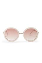 Forever21 Marble Oval Sunglasses