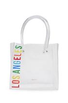 Forever21 Los Angeles Graphic Clear Tote Bag
