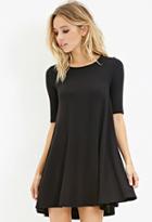 Forever21 Women's  Stretch Knit Trapeze Dress