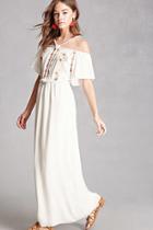 Forever21 Open-shoulder Maxi Dress