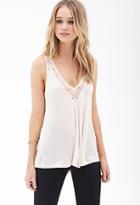Forever21 Lace Scoop-neck Tank