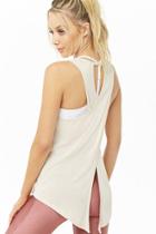 Forever21 Active Foldover-back Tank Top