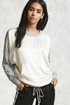 Forever21 Contemporary Drawstring Sweater