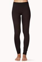 Forever21 Swiss Dot Stretch-knit Sleep Pants