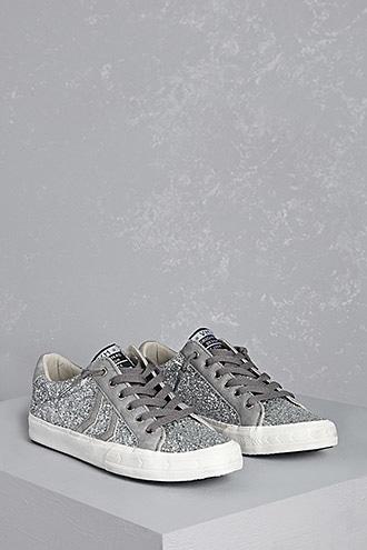 Forever21 Vintage Havana Glitter Sneakers
