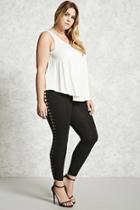 Forever21 Plus Size Lace-up Side Leggings