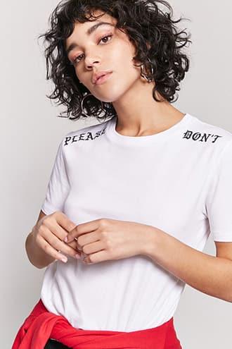 Forever21 Please Don't Graphic Tee