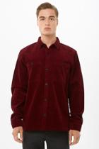 Forever21 Corduroy Fitted Shirt