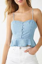 Forever21 Chambray Sweetheart Cami
