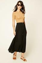 Forever21 Contemporary Button-front Skirt