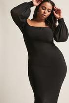 Forever21 Plus Size Off-the-shoulder Bodycon Dress