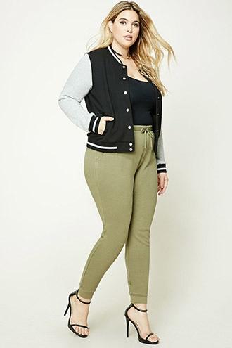 Forever21 Plus Size Heathered Sweatpants