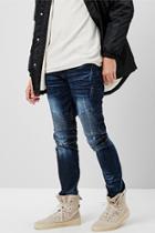 Forever21 Xray Denim Slim-fit Moto Jeans