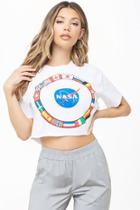 Forever21 Nasa Cropped Graphic Tee
