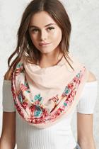 Forever21 Paisley Embroidered Scarf
