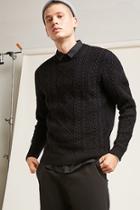 Forever21 Cable-knit Fisherman Sweater