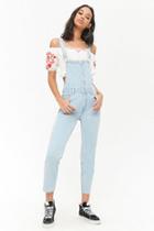 Forever21 Button-front Denim Overalls
