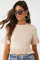 Forever21 Pleated Trim Top