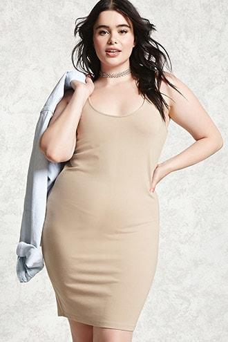 Forever21 Plus Size Soft Knit Mini Dress