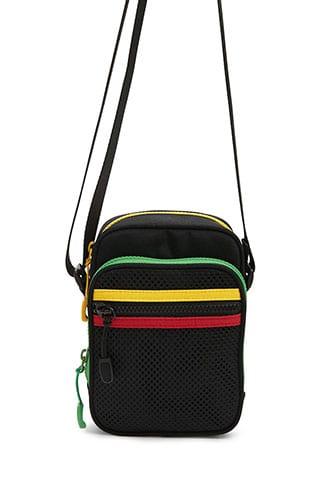 Forever21 Multicolor-trim Woven Crossbody