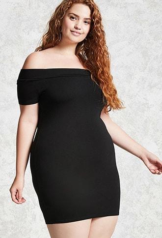 Forever21 Plus Size Mini Bodycon Dress