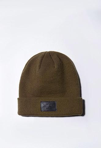 21 Men Men's  Intd Foldover Beanie (olive)