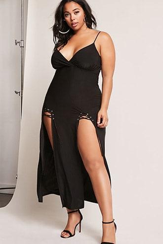Forever21 Plus Size M-slit Cami Dress