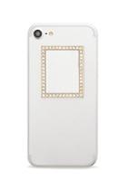 Forever21 Idecoz Faux Crystal Peel & Stick Phone Mirror