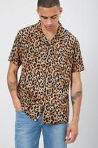 Forever21 Leopard Print Shirt