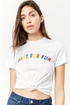 Forever21 Just For Fun Graphic Tee