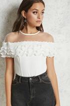 Forever21 Ruffled Flounce Top