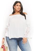 Forever21 Plus Size Boho Me Off-the-shoulder Top