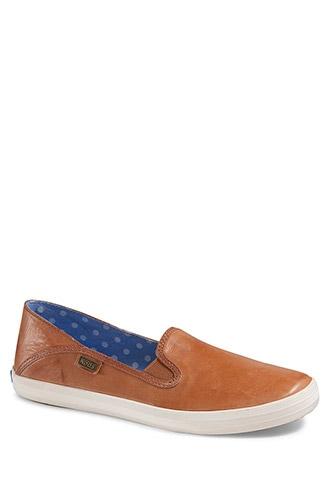 Forever21 Women's  Keds Leather Slip-ons
