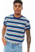 Forever21 Youth Patch Striped Tee