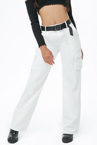 Forever21 Belted Utility Pants