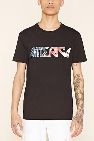 21 Men Men's America Graphic Tee