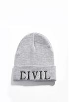 21 Men Men's  Civil Fold-over Beanie (grey)