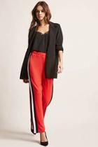 Forever21 Noisy May Stripe Wide-leg Pants