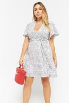 Forever21 Plus Size Plunging Polka Dot Dress