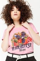 Forever21 Plus Size Paradise Graphic Tee
